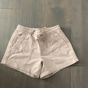 Athleta Farallon shorts heathered oatmeal size 0 NWOT